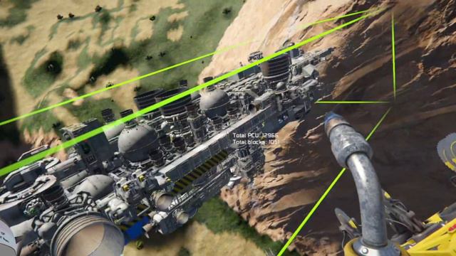 This Salvage Ship Eats Things On Planets, Space Engineers