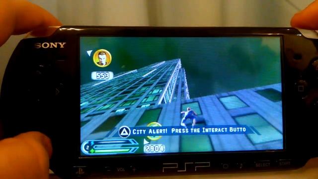 Обзор Psp + игра человек паук 3