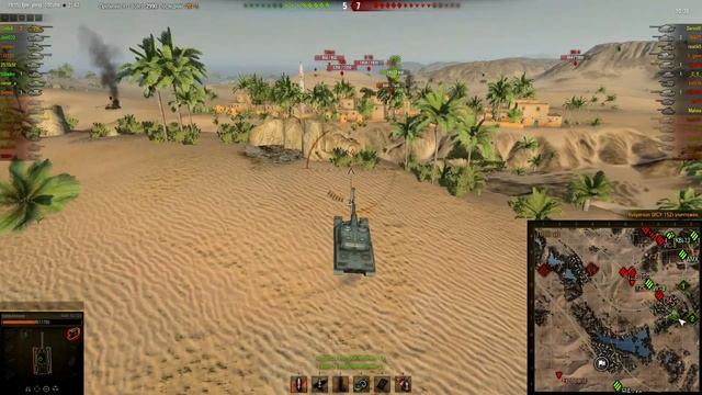 World Of Tanks - стоковый AMX 50 120 (6223)
