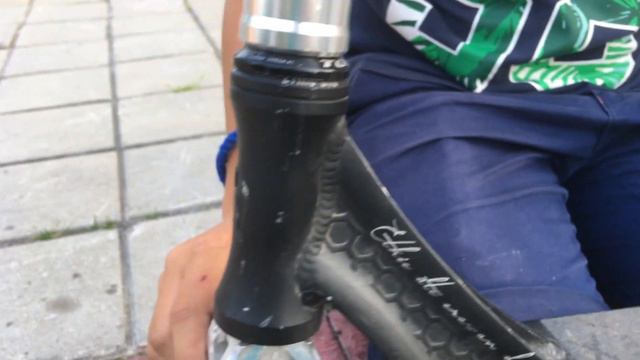 скутер чек нашего райдера Артёма(трюковой самокат)