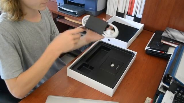 APPLE MACBOOK AIR UNBOXING, REVIEW 2015