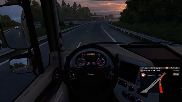 ETS 2DAF XF 105Покатушки