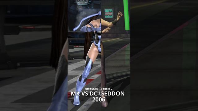Kitana MK2 To MK1 1993 2023 Evolution   MORTAL KOMBAT