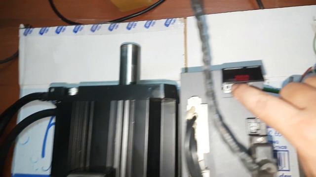Test Servo MR-J3-350A 3.5kw.