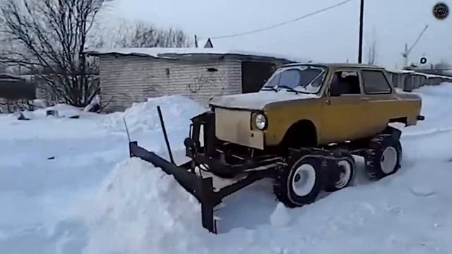 Самая удивительная снегоуборочная техника