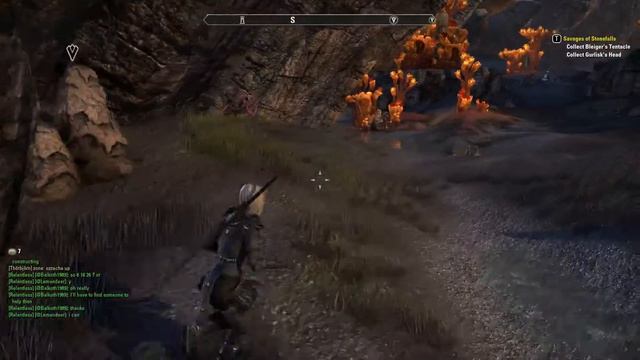 Let's Play Elder Scrolls Online Solo Ebonheart Pact Nord Dragonknight Part 32 - No commentary