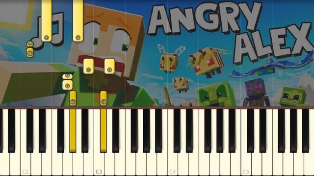 ANGRY ALEX - Minecraft Animation Music Video