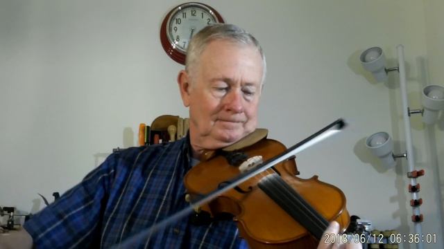 Flat Bush Waltz In Gm Played On A Gliga Violin.