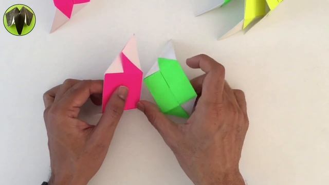 Pinwheel Cube - DIY | Modular Origami | Tutorial | Paper - 759