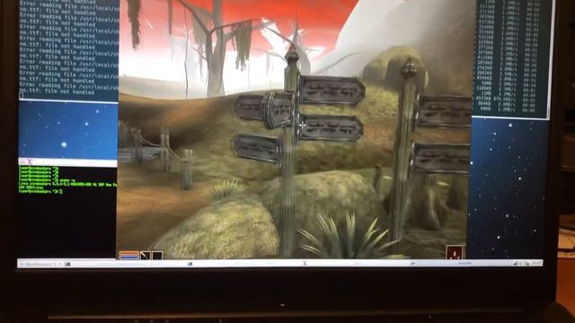 OpenMorrowind On PinebookPro (Manjaro Linux Aarch64))