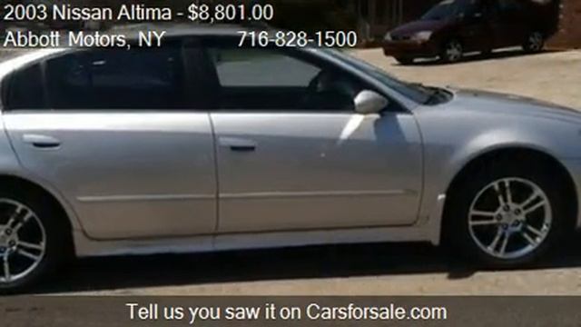 2003 Nissan Altima SE V6 1-OWNER W/MOONROOF - For Sale In La