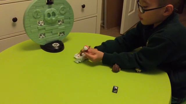 Part#2-Let's Start Playing Angry Birds Jenga Game Star Wars