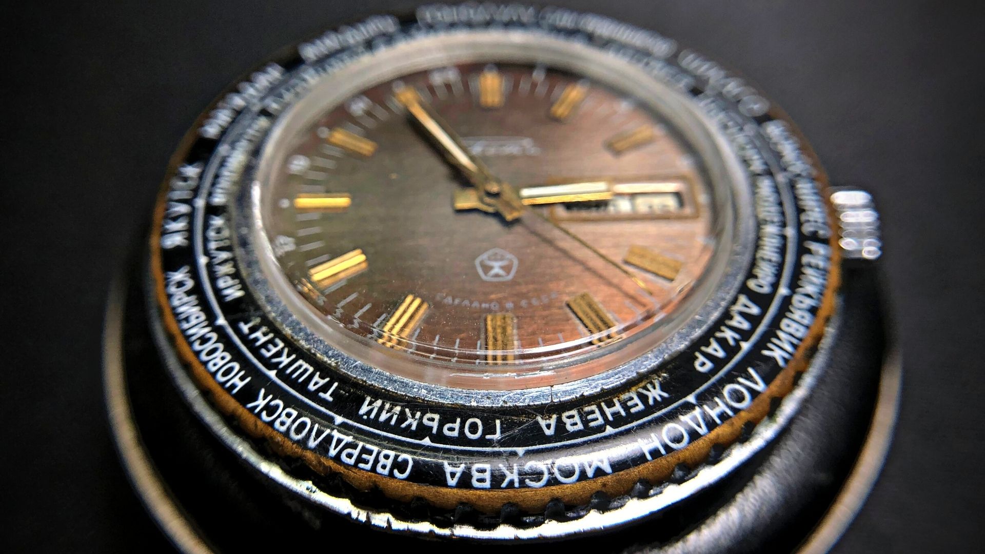 Реставрация корпуса часов ракета, RESTORATION Of The Watch Case.