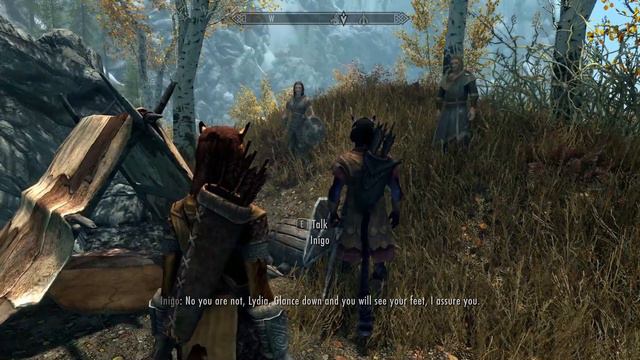 Invisible Lydia. Inigo Follower Mod. Skyrim Special Edition