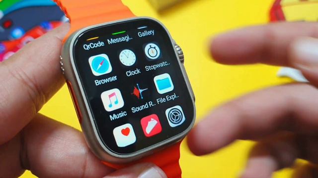 4G Android Smartwatch Watch With Sim Card Insert | S8 Ultra | World First Android Watch |Play Store
