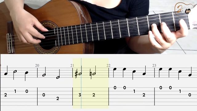 GUITAR TABS! Jump Up, Superstar! (Super Mario Odyssey)