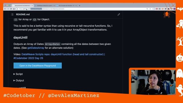 How To Generate Examples From GitHub To Open In The DataWeave Playground | #Codetober 2022 Day 27