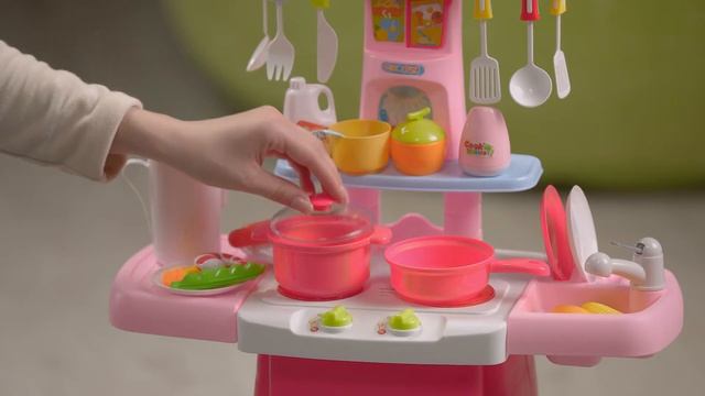 Игровой модуль Кухня (свет, звук, вода из крана)