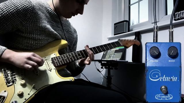 Vintage Tycobrahe Octavia Original 1970s Pedal Demo