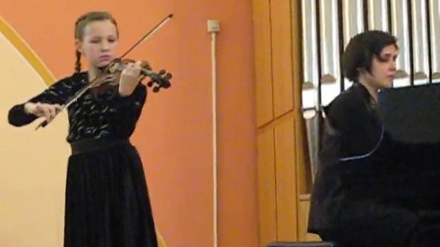 Ш. Берио Концерт №9 (часть 1), Исп. Боканхель Татьяна