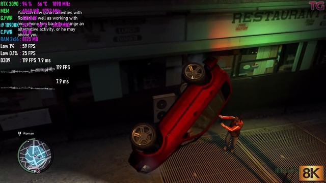 GTA 4 - RTX 3090  l 8K l