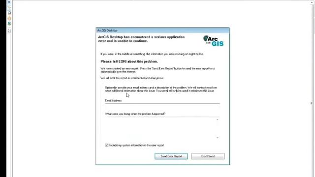 Hướng Dẫn Xử Lý Lỗi Khi Mở File DGN Bằng ARCMAP Arcgis 10.1 (Mở File Bị Thoát Chương Trình)
