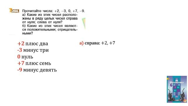 Задание 200 201 202 203 204205206207 - Математика 6 класс С.М. Никольский и другие