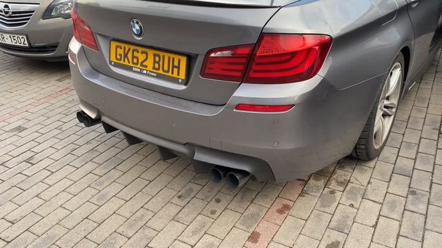 BMW F10 530d custom exhaust sound