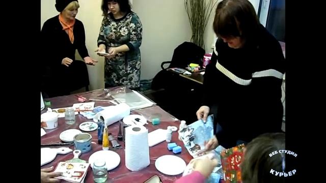 Мастер-класс по декупажу