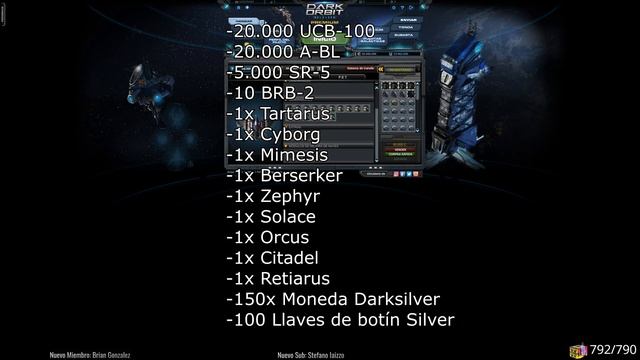 ¡20 Millones De Uridium, Naves Y Más! // Servidor De Prueba || DarkOrbit