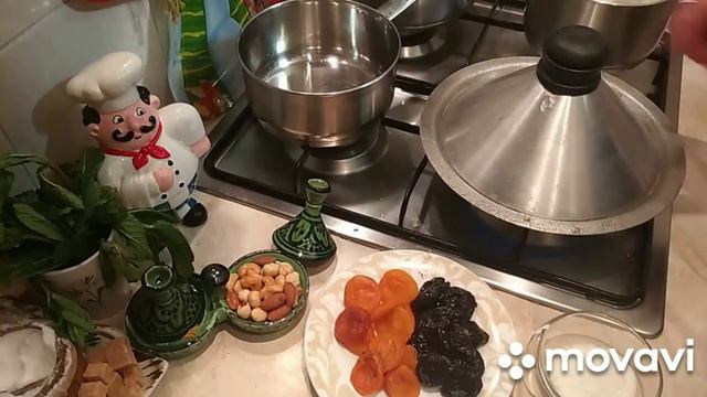 Курица по мароккански с сухофруктами