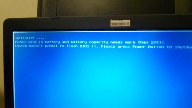 Notebook Asus: Como Ativar BIOS EasyFlash Sem Bateria (How Activate BIOS EasyFlash Without Battery)