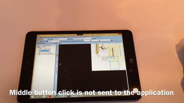 Citrix X1 Mouse With CAD Apps On IPad