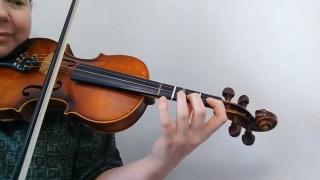 Violin | C Minor Scale And Arpeggio - 1 Octave