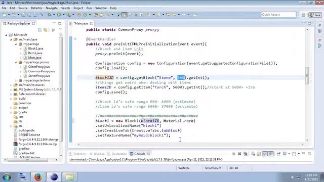 Minecraft Forge 1.6.4 Modding Tutorial Config P11