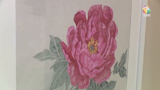 Первая выставка китайской живописи в Подольске. Студия Татьяны Калины. Телеканал Кварц