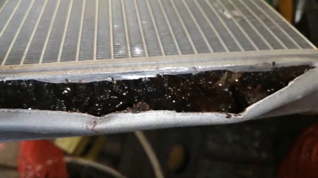 Забился радиатор печки датсун он до.