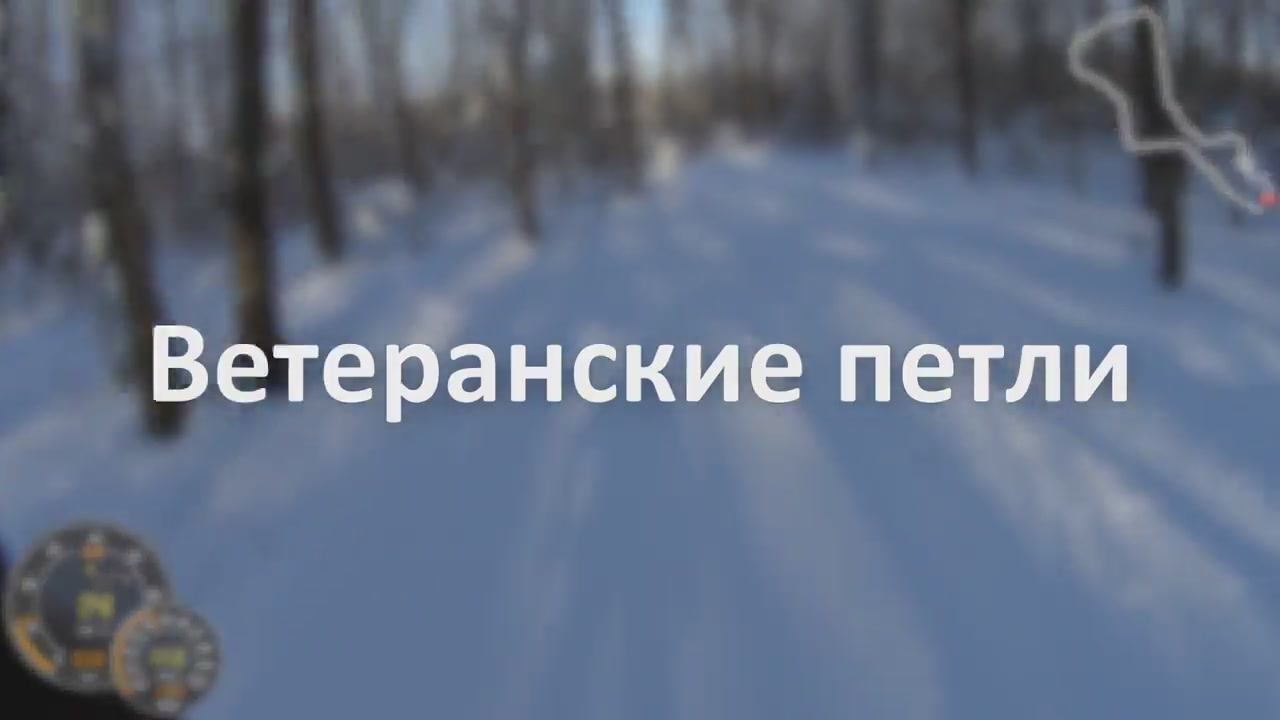 Ветеранские петли. Красногорская лыжная трасса