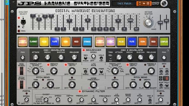 Propellerhead Reason Re Review: JPS Harmonic Synthesizer