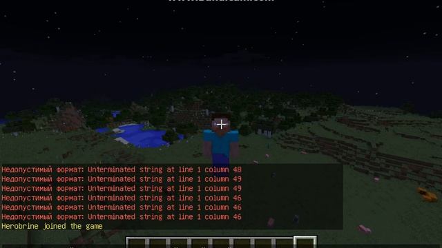 [Herobrine Joined The Game в Minecrafte] Розыгрыш над другом!
