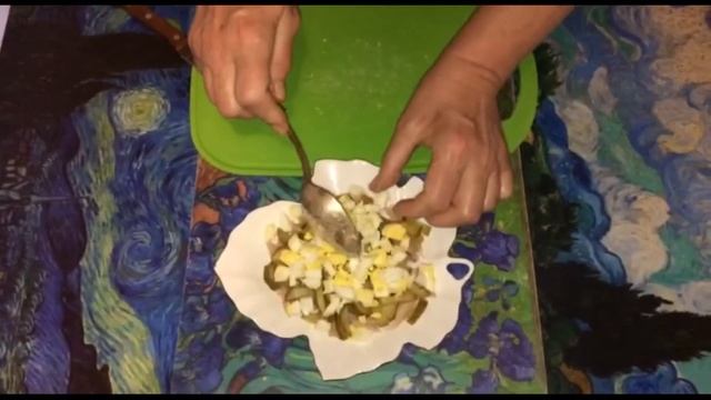 Салат-коктейль с вкусной курочкой и черносливом!