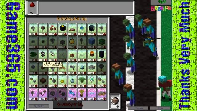 2019 All Plants In Plants Vs Zombies Minecraft Mod! #pvz 2 All Zomboss,