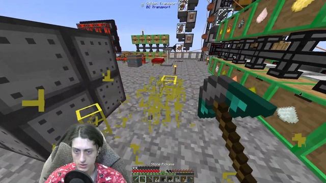 Logistics Pipes | Техно Магическая сборка Minecraft | Креативный сундук челлендж №12