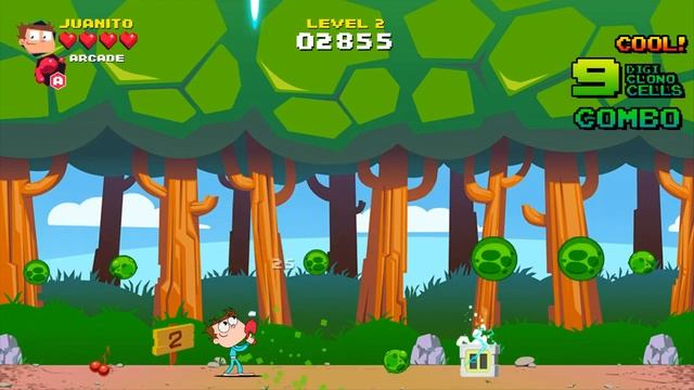 Juanito Arcade Mayhem - Quick Look - Virus Eradication And Game References!