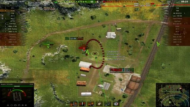 Камера на осколочно фугасном снаряде World Of Tanks!