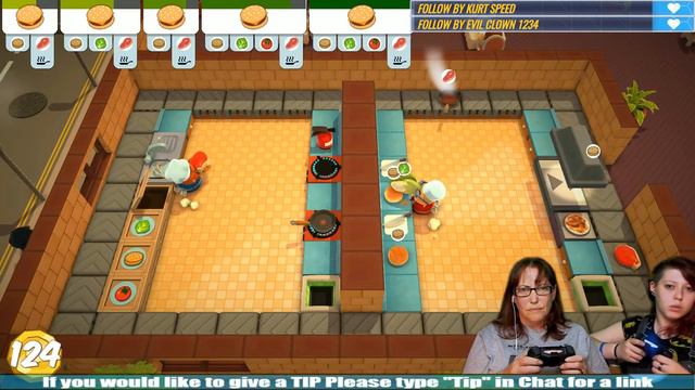 Overcooked Gameplay With Sue And Jade #overcooked