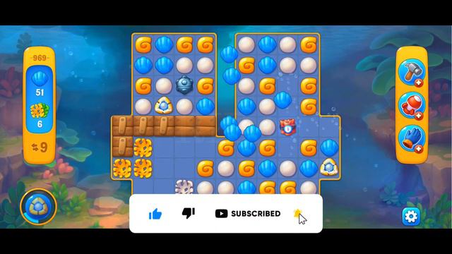 Fishdom - Puzzle Games | RKM Gaming | Aquarium Games | Fish Games | Level - 969