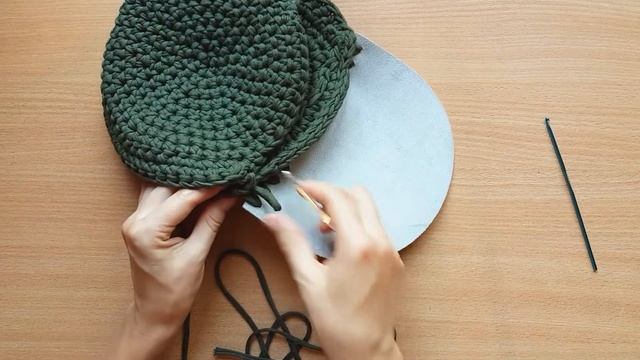 Сумочка Крючком Из Трикотажной Пряжи Своими Руками.