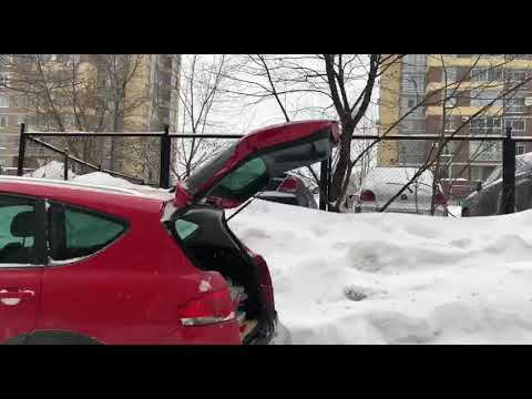 После замены газовых упоров крышки багажника на Seat Altea Freetrack
