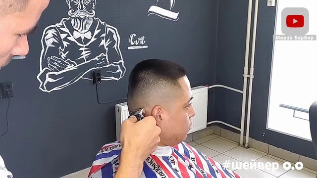 Короткая стрижка под шейвер